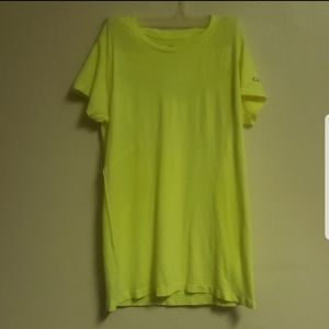 C9 Champion Neon Yellow Perforated Short Sleeve
